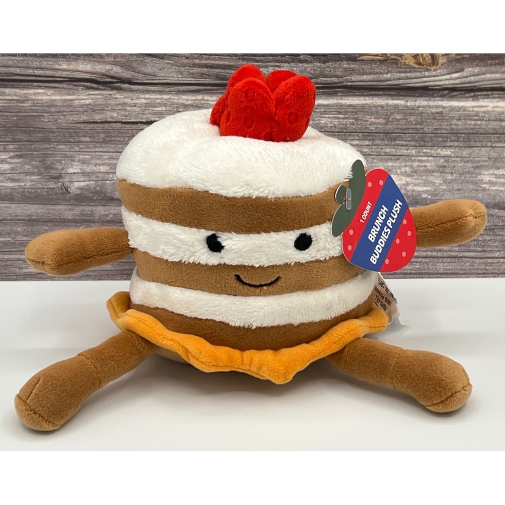 Target Bullseye Brunch Buddies 5" Cake Plush ~ NEW